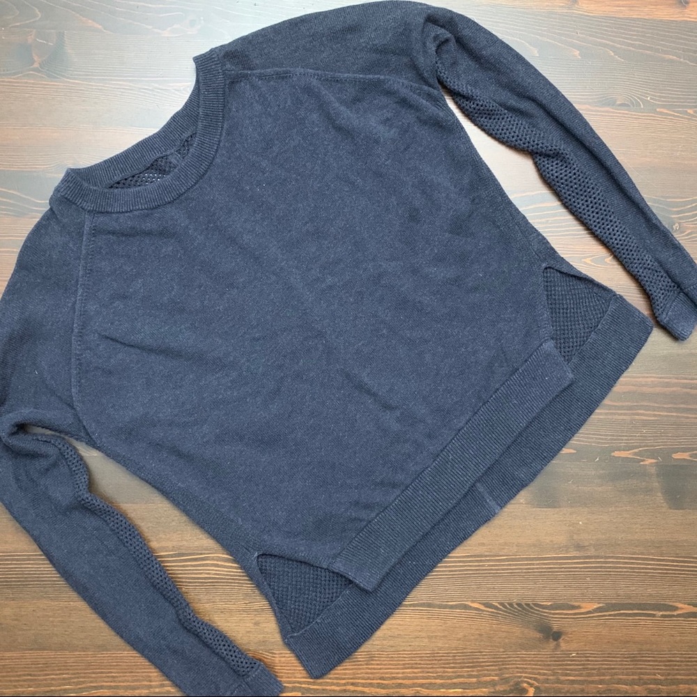 Lululemon cotton blend sweater - sz 4/6